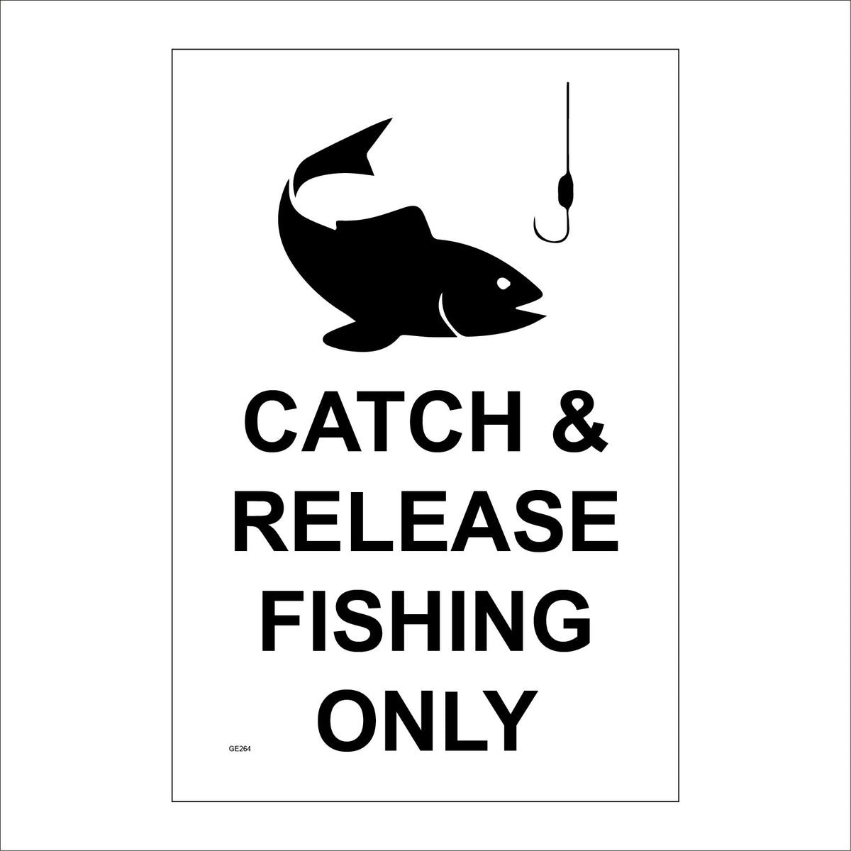 Fishing Sign -  UK