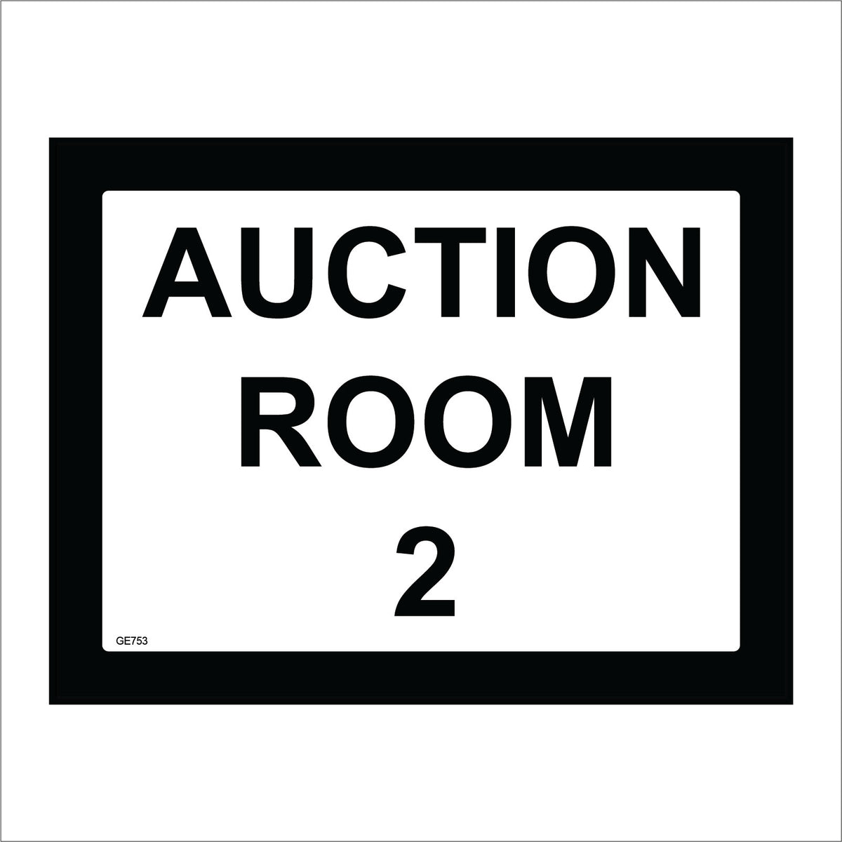 Auction Room 2 Sign – PWDirect
