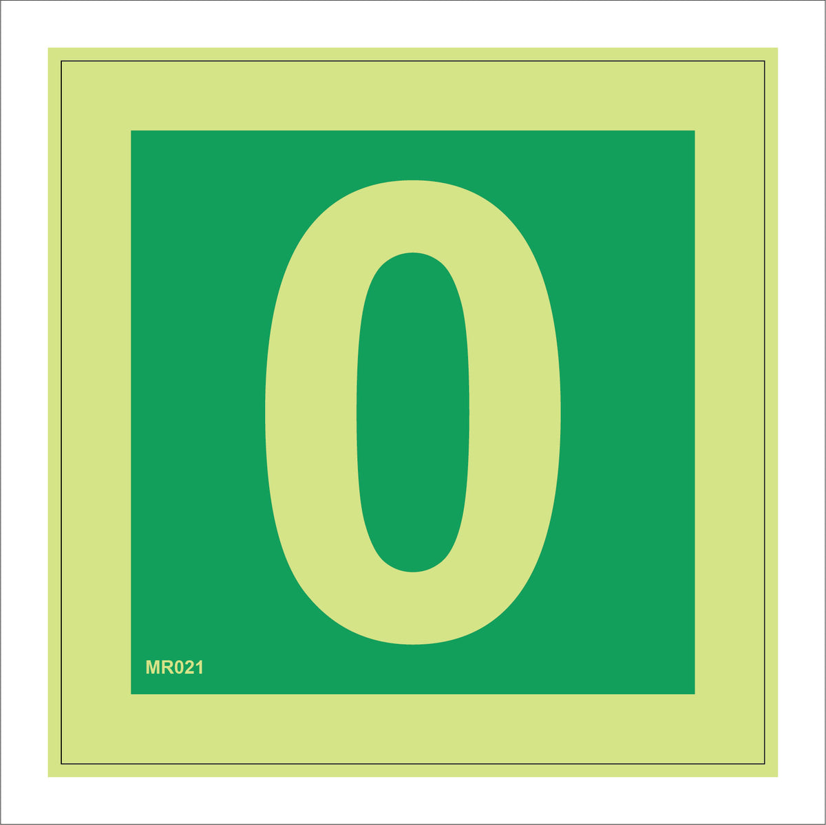 Marine 0 Sign – PWDirect
