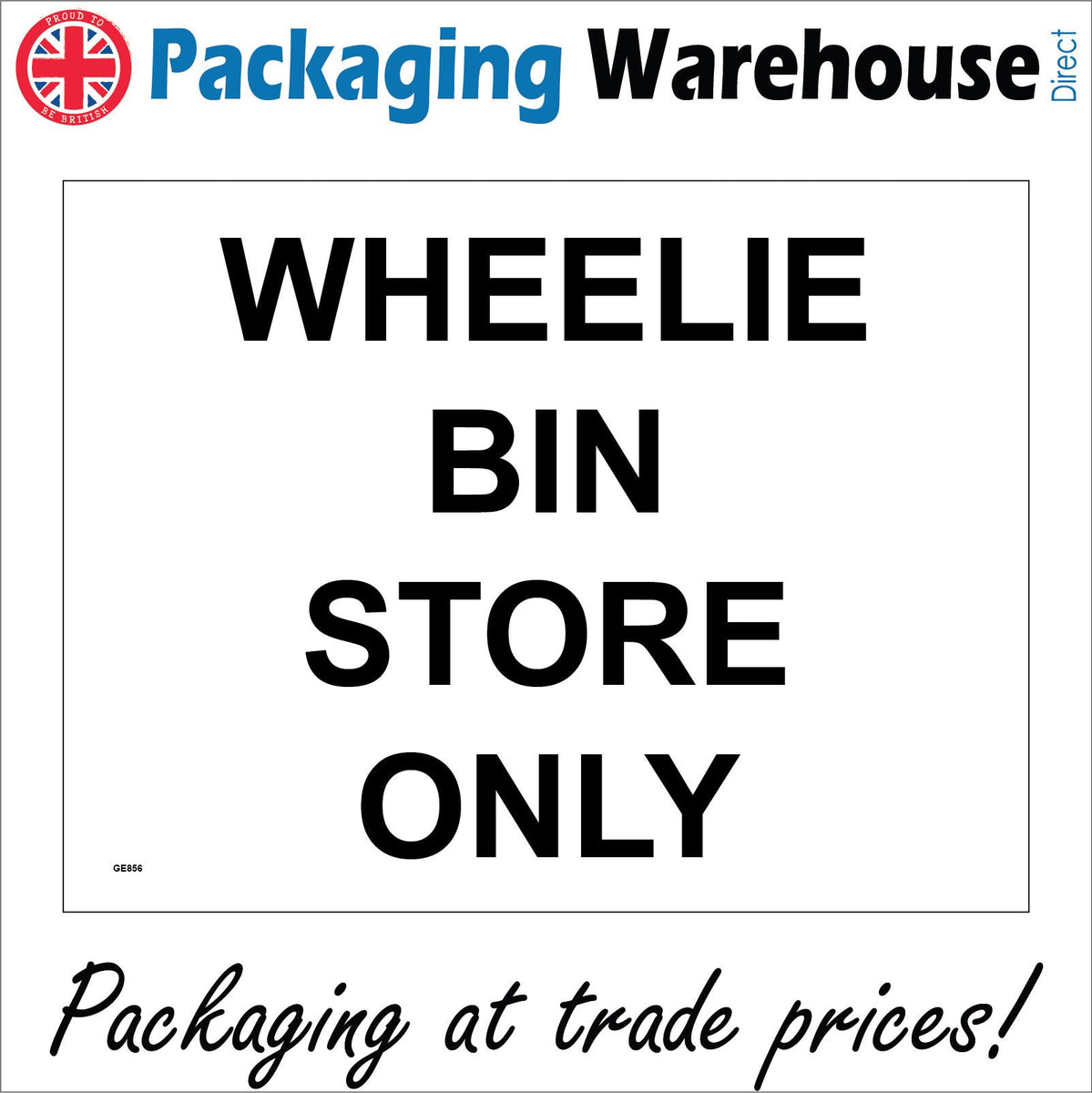 Wheelie Bin Store Only PWDirect