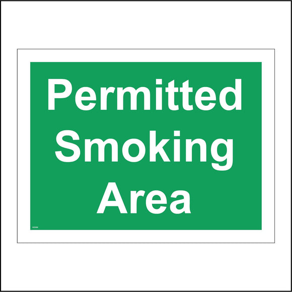 NS098 Permitted Smoking Area