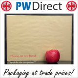 BROWN CARDBOARD BACKED ENVELOPES SIZES C5 AND C4