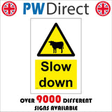 WT503 Slow Down Livestock