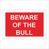 TR910 Beware Of The Bull