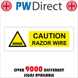 WT355 Caution Razor Wire