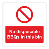 FI387 No Disposable BBQs In This Bin
