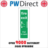 FS366 Fire Exit Pull To Open