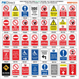 WT464 Caution High Winds Take Care When Opening Doors