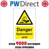 HA299 Danger Hydrochloric Acid
