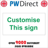 CM441 Customise Green On White Design Create Logo Image