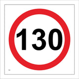 TR891 130 KMH European International Speed Limit