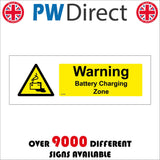 WT358 Warning Battery Charging Zone