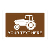 TR941 Tractor Your Text Here Made To Order Custom Words