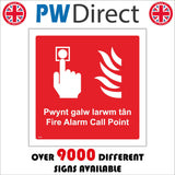 FI383 Pwynt Galw Larwm Tan Fire Alarm Call Point