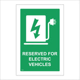 TR825 Reserved For Electric Vehicles