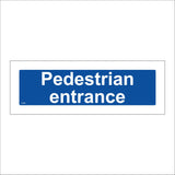 CS285 Pedestrian Entrance Sign