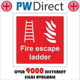 FI380 Fire Escape Ladder