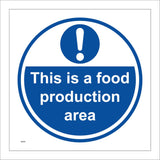 MA981 This Is A Food Production Area