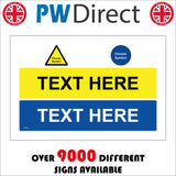 CC604 Text Symbol Blue Yellow Words Pick