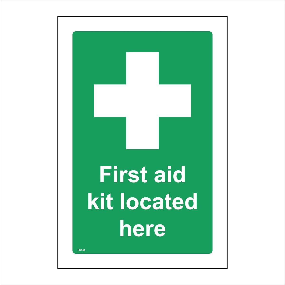 First Aid Kit Located Here – PWDirect