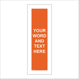 CC352E Orange Choice Words Text Design Individual Exclusive
