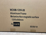 Classic Aluminum Frame Non Magnetic Whiteboard Adboards Drywipes **Collection Only**