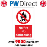 FI439 No Fire No Barbequing