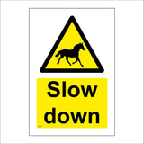 WT478 Slow Down Horses