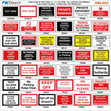 PR618 No Dogs Allowed Ewes Lambs In Field Thank You