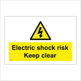 WT411 Electric Shock Risk Keep Clear