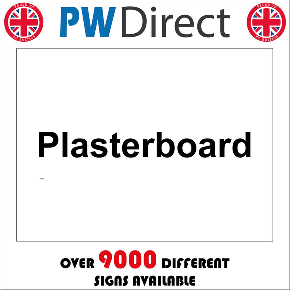 CS209 Plasterboard Recycling Sign