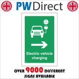 TR820 Electric Vehicle Charging Right Arrow