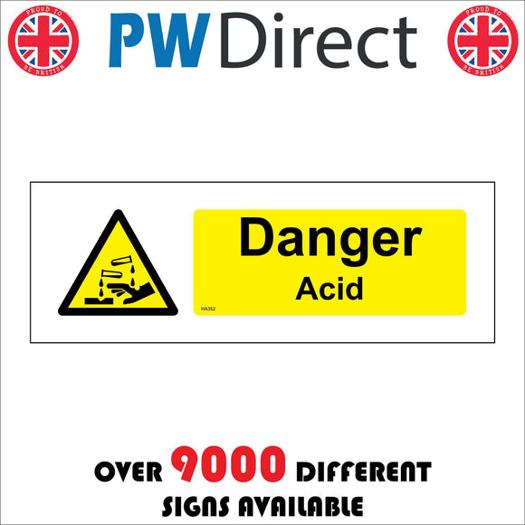 HA352 Danger Acid