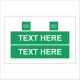 CC615 Unique Distinct Words Text Own Logo Green