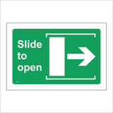 FS402 Slide To Open Right Arrow