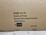 Classic Aluminum Frame Non Magnetic Whiteboard Adboards Drywipes **Collection Only**