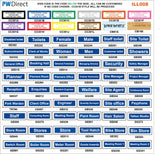 AILL008 Made To Order Door Plaques Surveyor Meter Room Planner