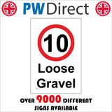 TR884 Loose Gravel 10 MPH