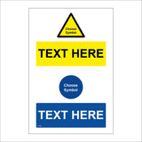 CC590 Text Logo Choice Blue Yellow Create Symbol