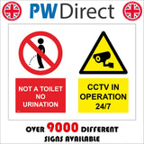 MU400 Not A Toilet No Urination CCTV Operation 24 7