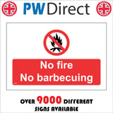 FI472 No Fire No Barbequing