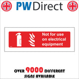 FI326 Not For Use On Electrical Equipment