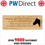 IN219 100 Years Ago Everyone Had Horse Civilised Had Cars
