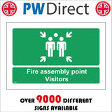 FS507 Fire Assembly Point Visitors