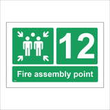 FS559 Fire Assembly Point 12
