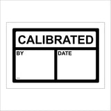 WT403 Calibrated By Date Information Safety