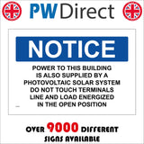 WT437 Notice Power Building Supplied Photovoltaic Solar System
