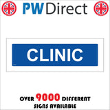 GG357 Clinic Appointment Medical Treatment Plaque