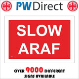 TR805 Slow Araf English Welsh Cymraeg