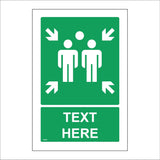 FS492 Assembly Point Text Choice Custom Made To Order Exclusive